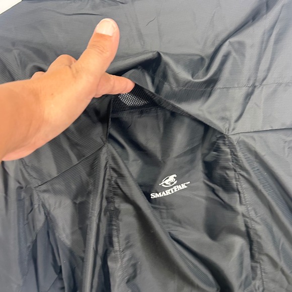 EQology by SmartPak XXL Black Full Zip Athletic Lightweight Jacket‎ Equestrian - Picture 7 of 16